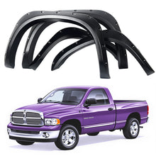 Load image into Gallery viewer, Fender Flares Compatible with 2002-2024 Dodge Ram 1500, Matte Black Wheel Arch Cover Protector, Set of 4