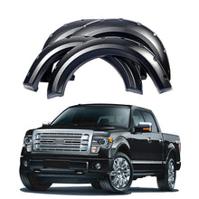 Load image into Gallery viewer, Fender Flares for 2009-2020 Ford F-150, Rough Textured Bolt-Riveted Style, 4-Piece Set