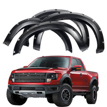 Load image into Gallery viewer, Fender Flares for 2009-2020 Ford F-150, Rough Textured Bolt-Riveted Style, 4-Piece Set