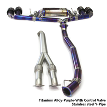 Load image into Gallery viewer, For Nissan GTR R35 2008–2023 Titanium Valved Exhaust System – Full Turbo-Back Upgrade