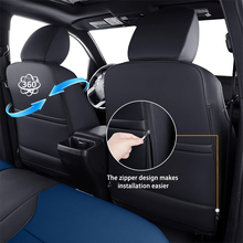 Load image into Gallery viewer, Custom Luxury Leather Car Seat Covers for Toyota Tacoma Crew Cab (2016-2023)