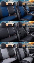 Load image into Gallery viewer, Custom Luxury Leather Car Seat Covers for Toyota Tacoma Crew Cab (2016-2023)
