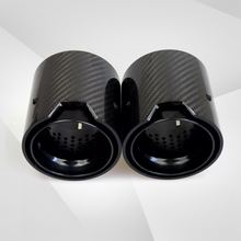 Load image into Gallery viewer, Suitable for BMW M2/M3/M4 F80/F82/F83/F83 Carbon Fiber Exhaust Pipe Short Version
