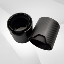 Load image into Gallery viewer, Suitable for BMW M2/M3/M4 F80/F82/F83/F83 Carbon Fiber Exhaust Pipe Short Version