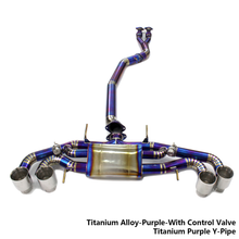 Load image into Gallery viewer, For Nissan GTR R35 2008–2023 Titanium Valved Exhaust System – Full Turbo-Back Upgrade
