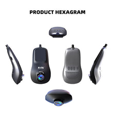 Load image into Gallery viewer, Dash Camera Kit 4K Resolution with Front, Rear Cameras, GPS