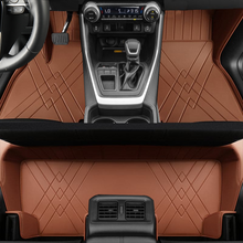 Load image into Gallery viewer, Special for Toyota RAV4(2013-2024) Leather Floor Mat Fully Surrounded By All-Weather Floor Mat