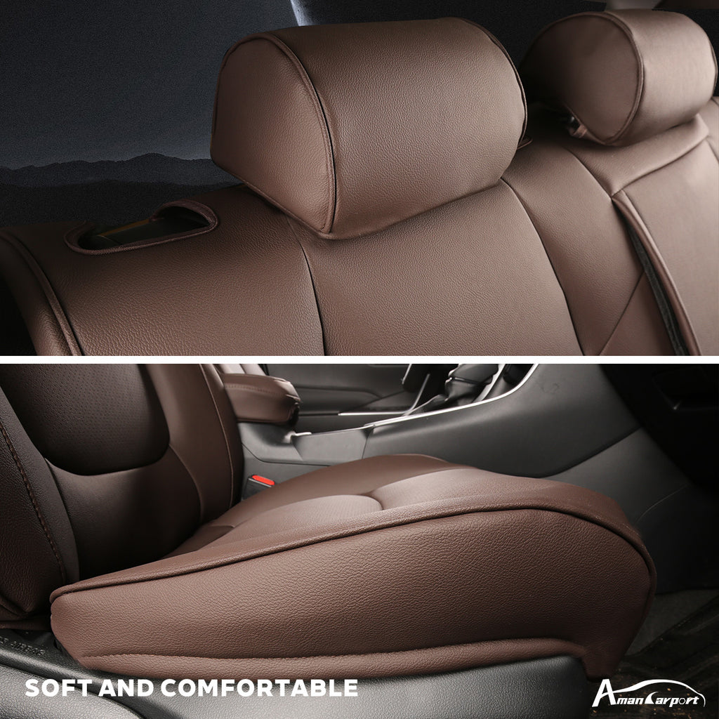 Custom Leather Seat Covers Full Set for Toyota RAV4 (2019–2025)