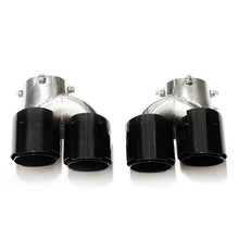 Load image into Gallery viewer, Carbon Fiber Dual Exhaust Tips for BMW M2/M3/M4 3 Series G20/G21/G23/G42 (2019+)