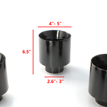 Load image into Gallery viewer, Chrome Exhaust Tip 4''/5'' – Slant/Straight Cut for Dodge Charger & Ford Mustang