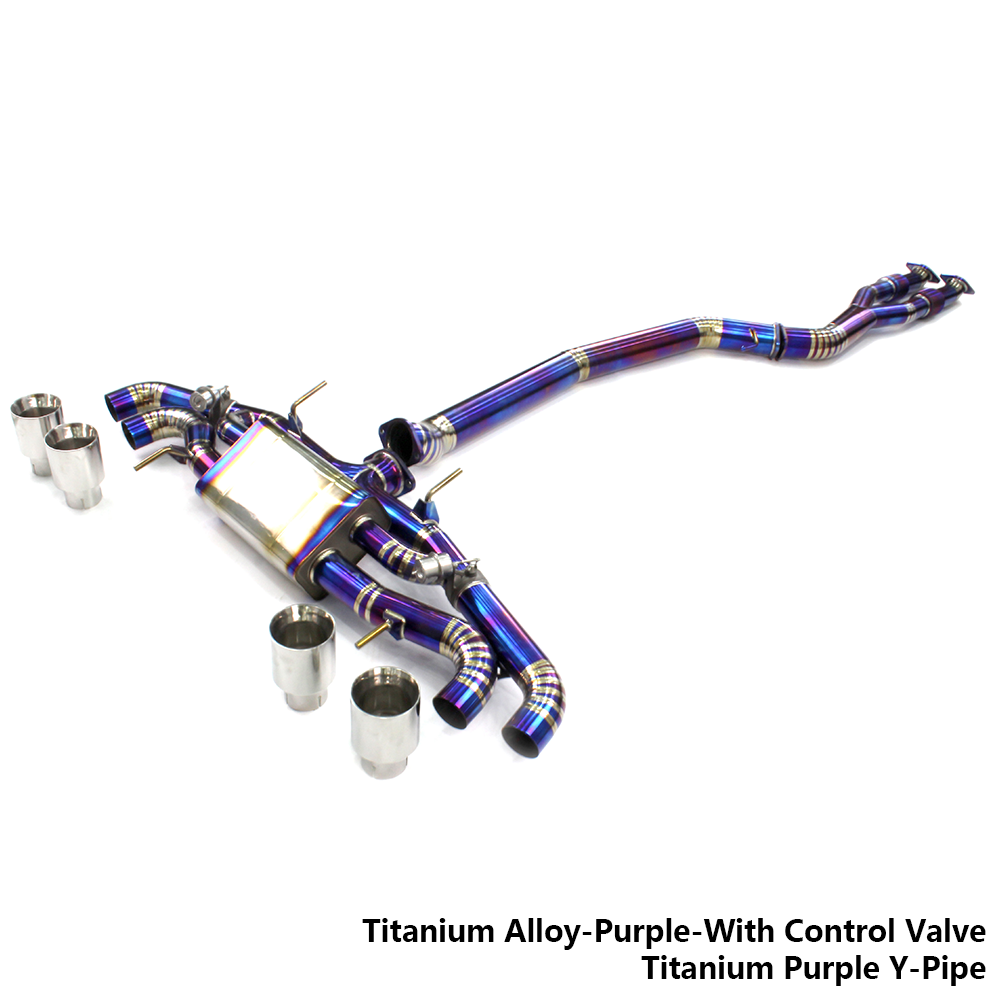 For Nissan GTR R35 2008–2023 Titanium Valved Exhaust System – Full Turbo-Back Upgrade