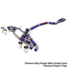 Load image into Gallery viewer, For Nissan GTR R35 2008–2023 Titanium Valved Exhaust System – Full Turbo-Back Upgrade