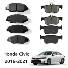 Load image into Gallery viewer, Front & Rear Ceramic Disc Brake Pads For 2016-2021 Honda Civic
