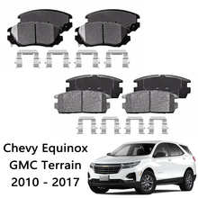 Load image into Gallery viewer, Front and Rear Ceramic Disc Brake Pads for 2010 - 2017 Chevy Equinox GMC Terrain