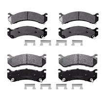 Load image into Gallery viewer, Front & Rear Ceramic Brake Pads For Chevy GMC Silverado Sierra 2500HD 3500 HD