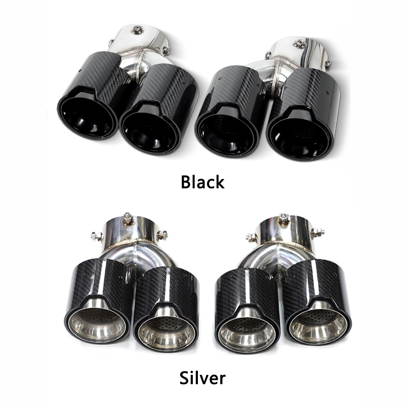 Carbon Fiber Dual Exhaust Tips for BMW M2/M3/M4 3 Series G20/G21/G23/G42 (2019+)