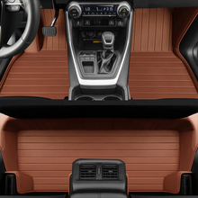 Load image into Gallery viewer, Special for Toyota RAV4(2013-2024) Leather Floor Mat Fully Surrounded By All-Weather Floor Mat