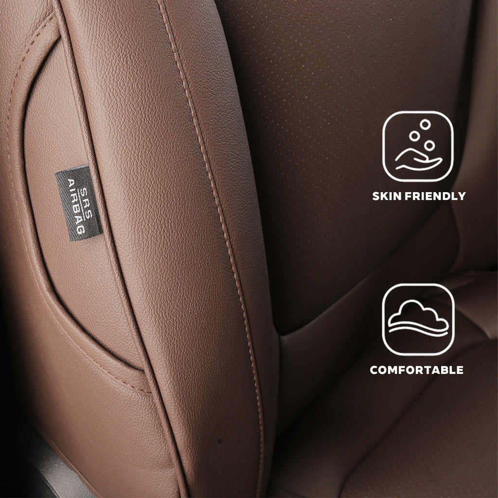 Custom Leather Seat Covers Full Set for Toyota RAV4 (2019–2025)