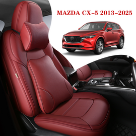 Luxury Custom Leather Car Seat Cover 360 Full Wrap for Mazda CX-5 (2013-2025)