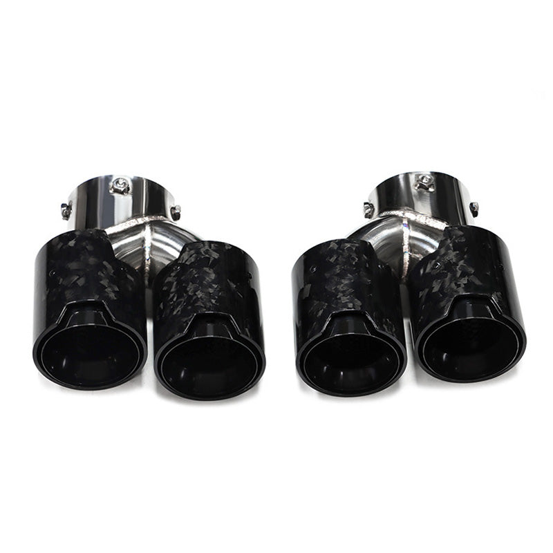 Carbon Fiber Dual Exhaust Tips for BMW M2/M3/M4 3 Series G20/G21/G23/G42 (2019+)