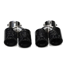 Load image into Gallery viewer, Carbon Fiber Dual Exhaust Tips for BMW M2/M3/M4 3 Series G20/G21/G23/G42 (2019+)