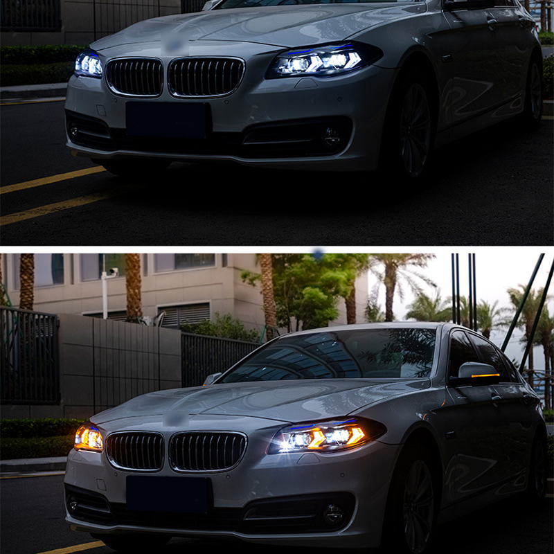 Suitable for BMW 5 Series F10/F18 LED Retrofit Dual Beam Lens Headlight Assembly 2011-2017 – Factory HID Models Only