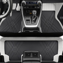Load image into Gallery viewer, Special for Toyota RAV4(2013-2024) Leather Floor Mat Fully Surrounded By All-Weather Floor Mat