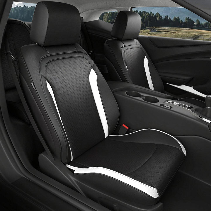 Custom Fit Seat Covers for Chevy Camaro Coupe (LT/LS/RS/SS)(2016-2025) – Full Set, Waterproof Faux Leather