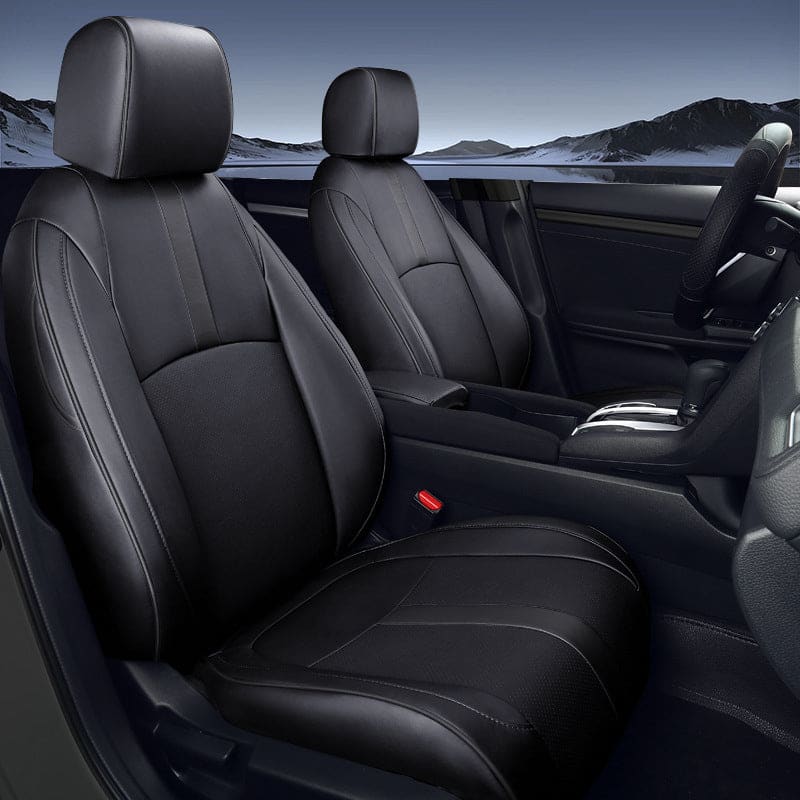 Custom Luxury Leather Car Seat Cover Full Set Special For Honda Civic (2016-2025)