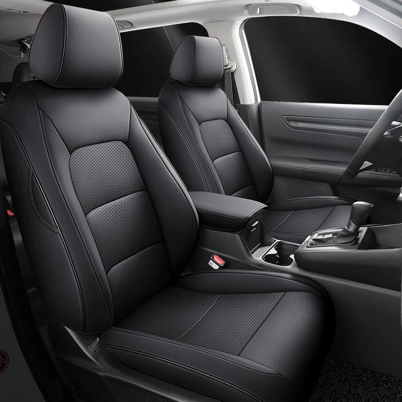 Custom Luxury Leather Car Seat Covers Full Set Special For Honda CRV (2023-2026)