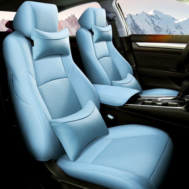 Custom Leather Car Seat Cover Full Set For Honda Accord(2013-2025)