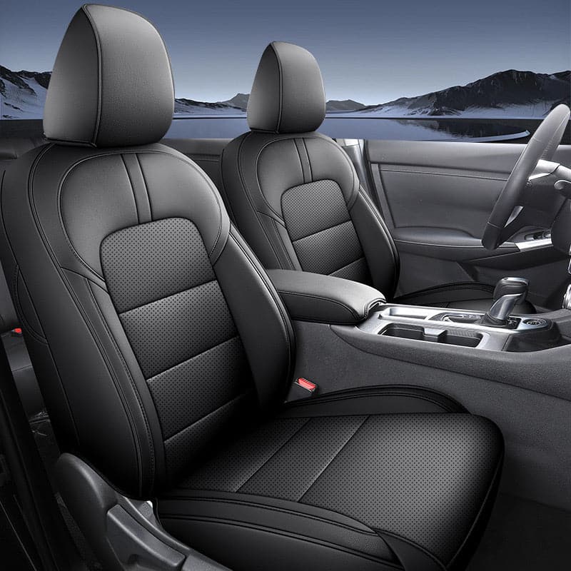 Custom Fit Leather Seat Covers for Nissan Sentra 2020-2025 - Airbag Compatible