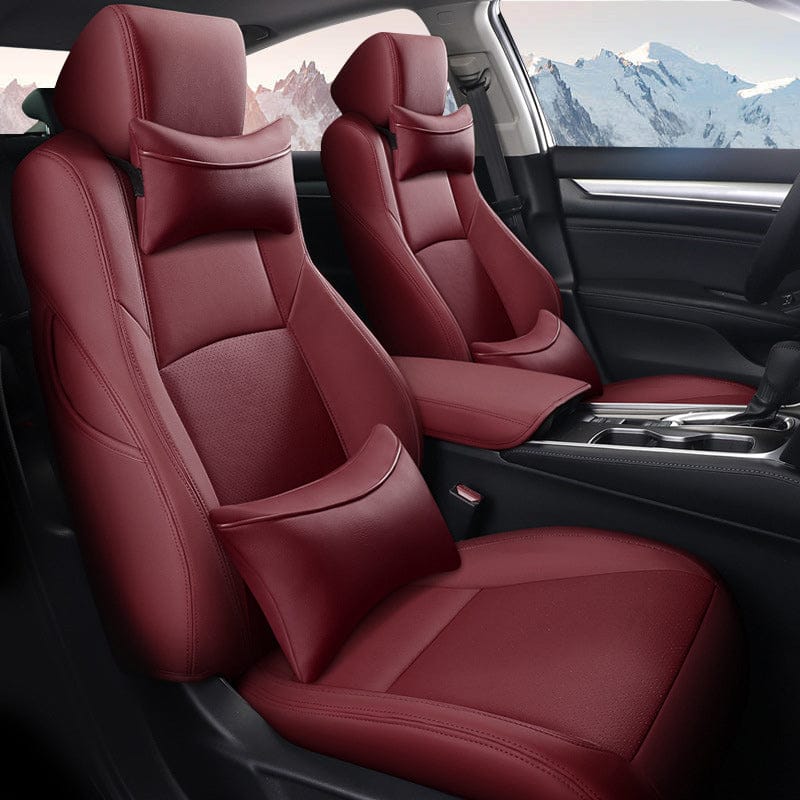Custom Leather Car Seat Cover Full Set For Honda Accord(2013-2025)