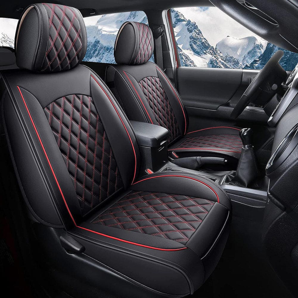 Custom Fit Leather Car Seat Covers Full Set For Nissan Frontier (2005-2025)