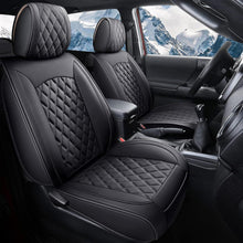 Load image into Gallery viewer, Custom Fit Leather Car Seat Covers Full Set For Nissan Frontier (2005-2025)