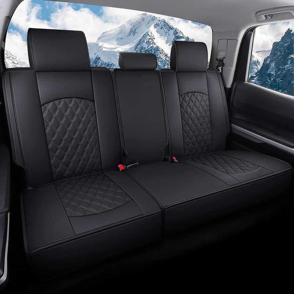 Custom Leather Car Seat Covers Full Set For Toyota Tundra (2014-2025)
