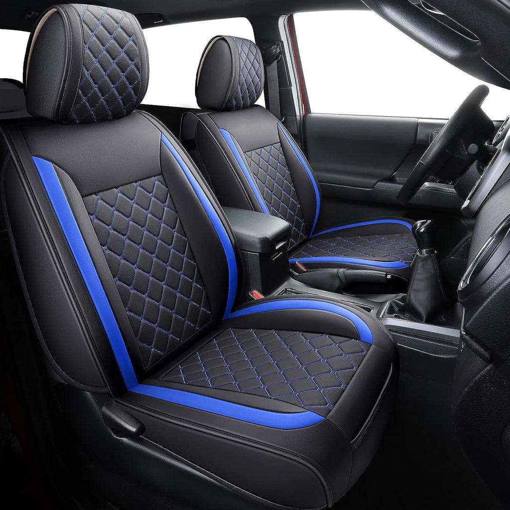 Custom Fit Leather Car Seat Covers Full Set For Nissan Frontier (2005-2025)