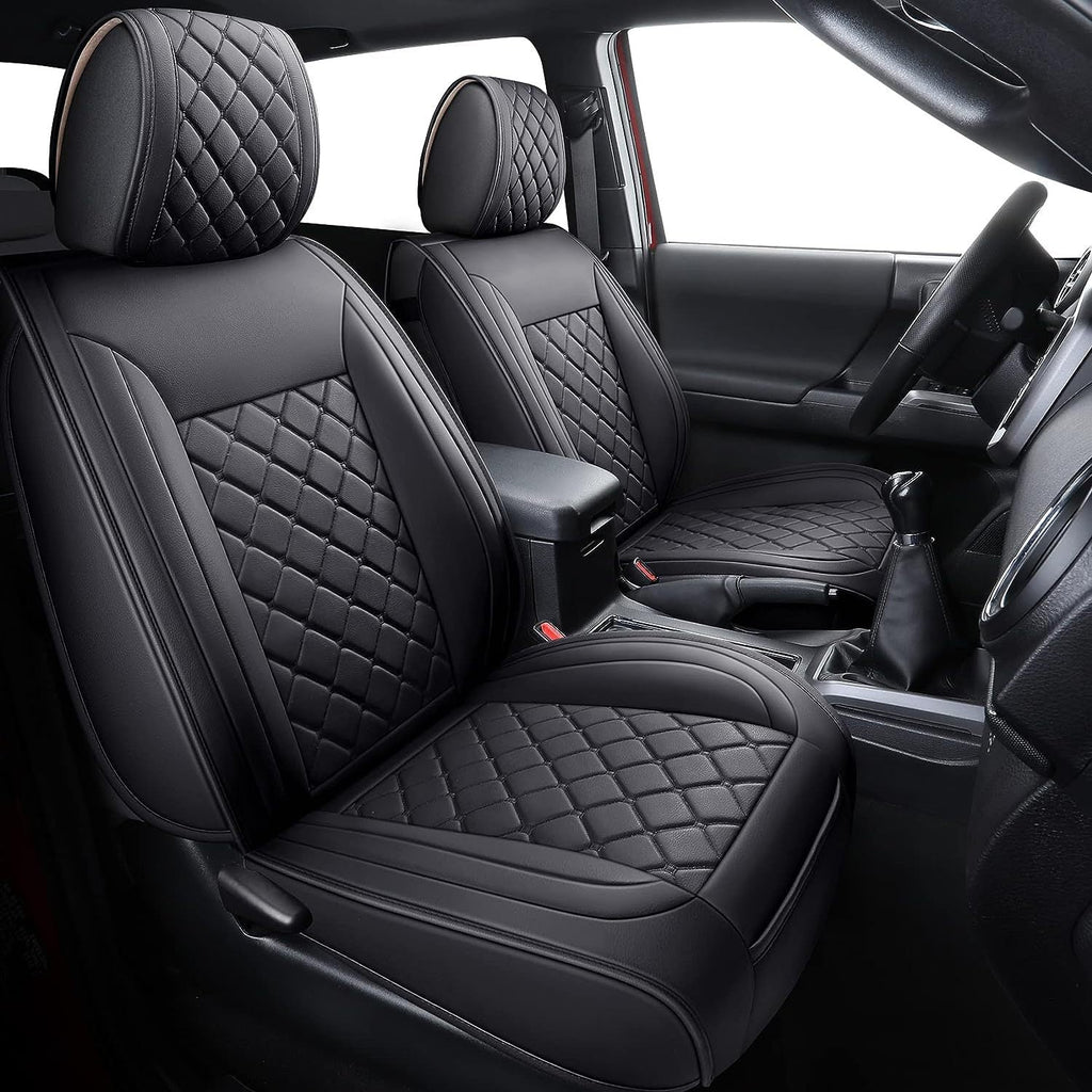 Custom Fit Leather Car Seat Covers Full Set For Nissan Frontier (2005-2025)