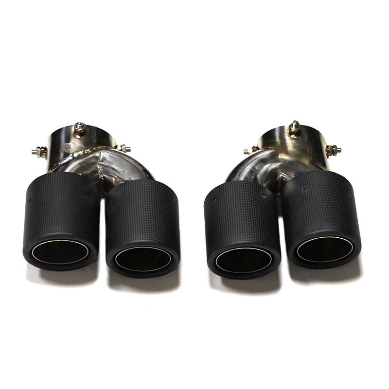 Carbon Fiber Dual Exhaust Tips for BMW M2/M3/M4 3 Series G20/G21/G23/G42 (2019+)