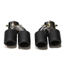 Load image into Gallery viewer, Carbon Fiber Dual Exhaust Tips for BMW M2/M3/M4 3 Series G20/G21/G23/G42 (2019+)