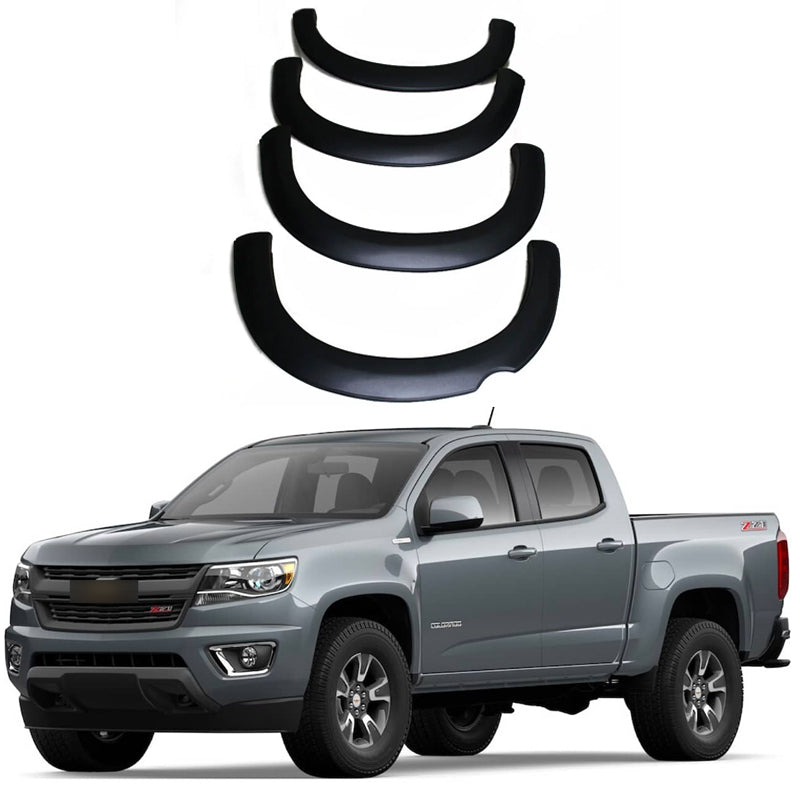 Fender Flares Compatible for 2012-2020 Chevrolet Colorado Front & Rear Wheel Flares 4 PCS Set