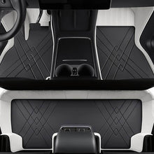 Load image into Gallery viewer, Amancarport for Tesla Model X 2016-2021(5-7 Seats) Luxury Leather All-Weather Floor Mats
