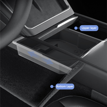 Load image into Gallery viewer, Tesla Model 3/Y Custom Storage Organizer 10-Piece Set - Highland/Juniper Floor Mats+Trunk Bucket+Phone Holder