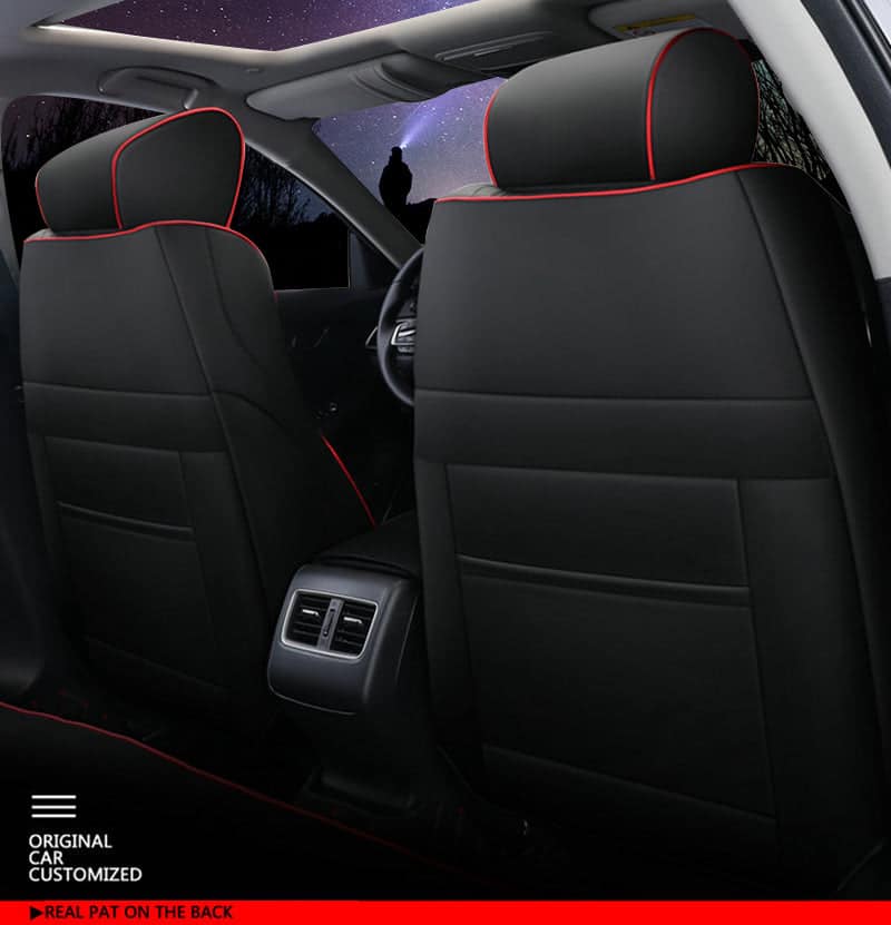 Custom Leather Car Seat Cover Full Set For Honda Accord(2013-2025)