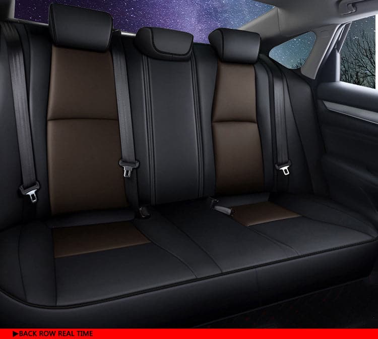Custom Leather Car Seat Cover Full Set For Honda Accord(2013-2025)