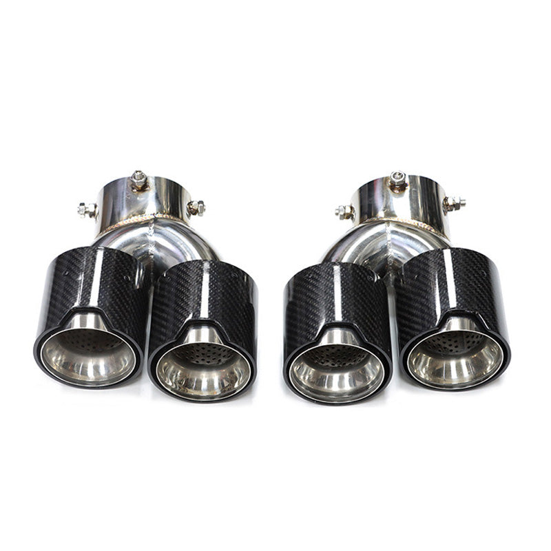 Carbon Fiber Dual Exhaust Tips for BMW M2/M3/M4 3 Series G20/G21/G23/G42 (2019+)