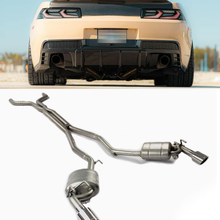 Load image into Gallery viewer, Catback Exhaust for 2012–2015 Camaro LT/1LT/2LT/RS V6 3.6L | Stainless or Titanium