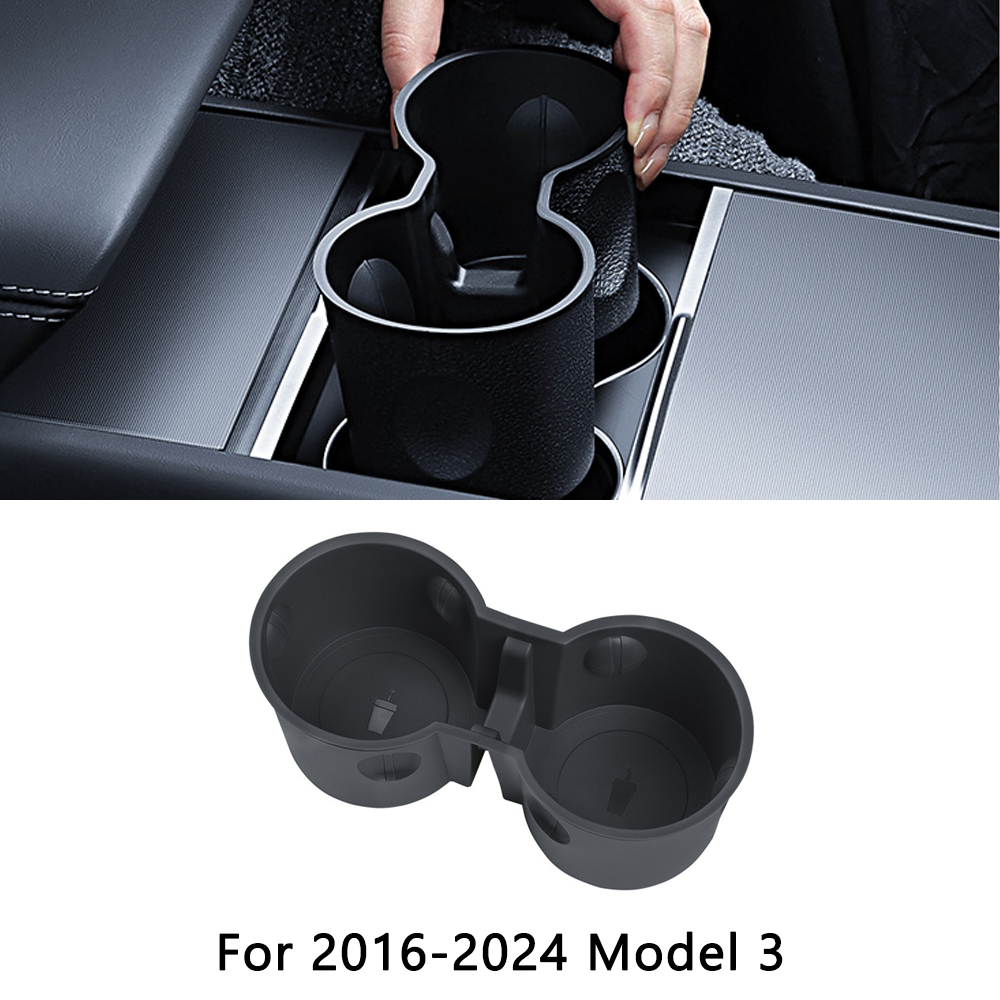 Tesla Model 3/Y Custom Storage Organizer 10-Piece Set - Highland/Juniper Floor Mats+Trunk Bucket+Phone Holder