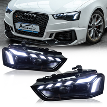 Load image into Gallery viewer, LED Matrix Headlights for Audi A4/S4 2013-2016 – DRL, Projector Lens, Full Upgrade Kit