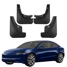 Load image into Gallery viewer, Drill-Free Mud Flaps for 2016-2025 Tesla Model 3